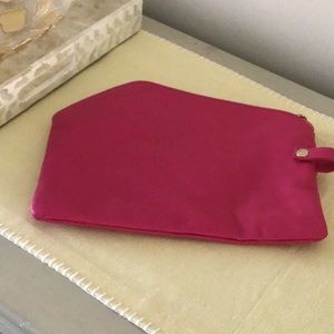 Mud Pie pink purse pouch